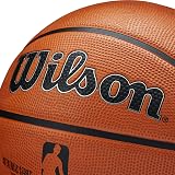 Wilson NBA Authentic Series Outdoor Basketball Size 6 Tackskin Brown view 7