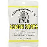 Claey's Old Fashioned Hard Candy Lemon, 6 Ounce