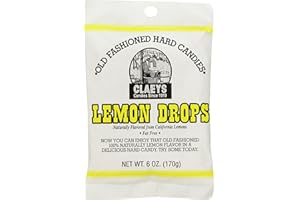 CLAEYS Claey's Old Fashioned Hard Candy Lemon, 6 Ounce
