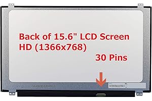 FULLCOM TECH Fullcom New 15.6 inch Screen Compatible with LTN156AT39-D01 fit LTN156AT39-B01 HD 1366X768 WXGA Slim Laptop LED LCD Replacement LTN156AT39-D03