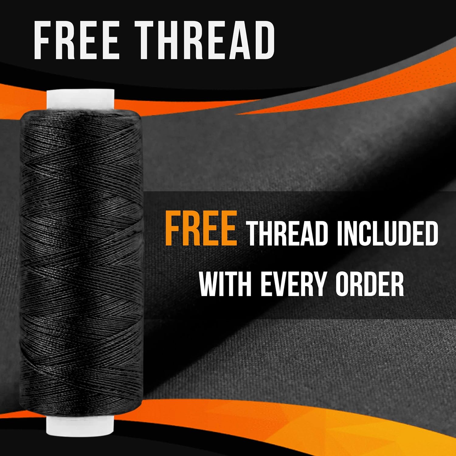 LuxeCollection 100 Pure Cotton Black Cloth Fabric for Sewing