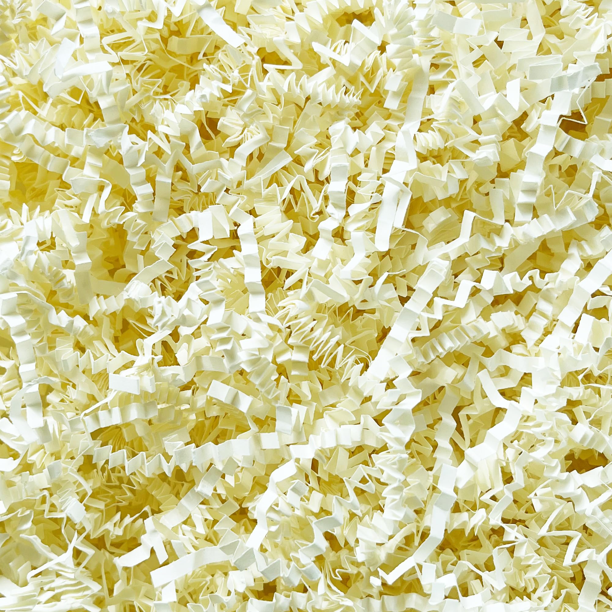 MARSROAM Beige Crinkle Cut Paper Shred 1 LB Gift