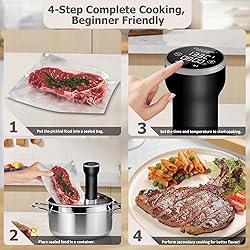 Sous Vide Cooker WiFi, Immersion Circulator for