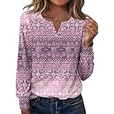 Ivicoer Womens Long Sleeve Shirts V Neck Tops Business Casual Outfits Bcasic Tees Spring Clothes 2026 Trendy Blouses