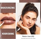 Oulac Chocolate Brown Lipstick Moisture Shine Hydrating Lipstick view 2