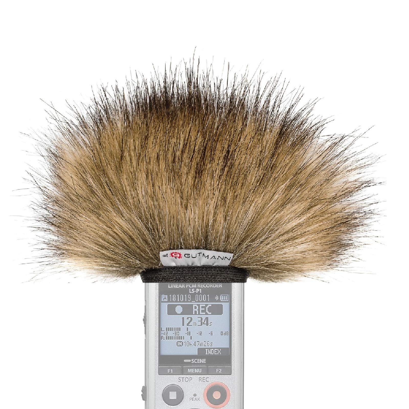 Gutmann Fur Microphone Windshield Windscreen for Olympus LS-P1 / LS-P2 / LS-P4 Special Model WOLF (Limited Edition)
