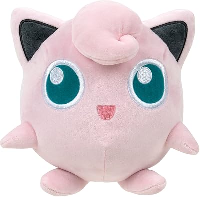 Pokémon Jigglypuff Plush 8-Inch Authentic Details Kids Toys