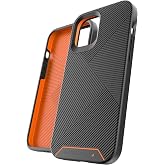 ZAGG Gear4 Battersea Hardback Case with Advanced Impact Protection [ Protected by D3O ] with Reinforced Back Protection, Slim Design - Made for iPhone 12 Pro Max - Black, Black Rugged (702006068)