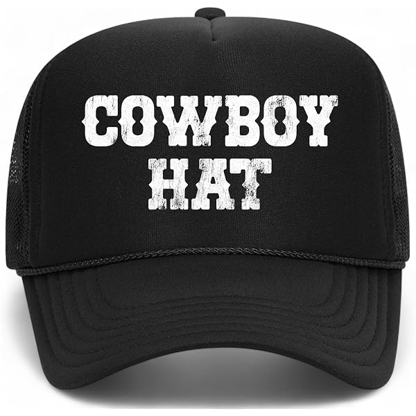 Howdy Cowboy Hat Trucker Hat | Vintage Country Cowgirl 