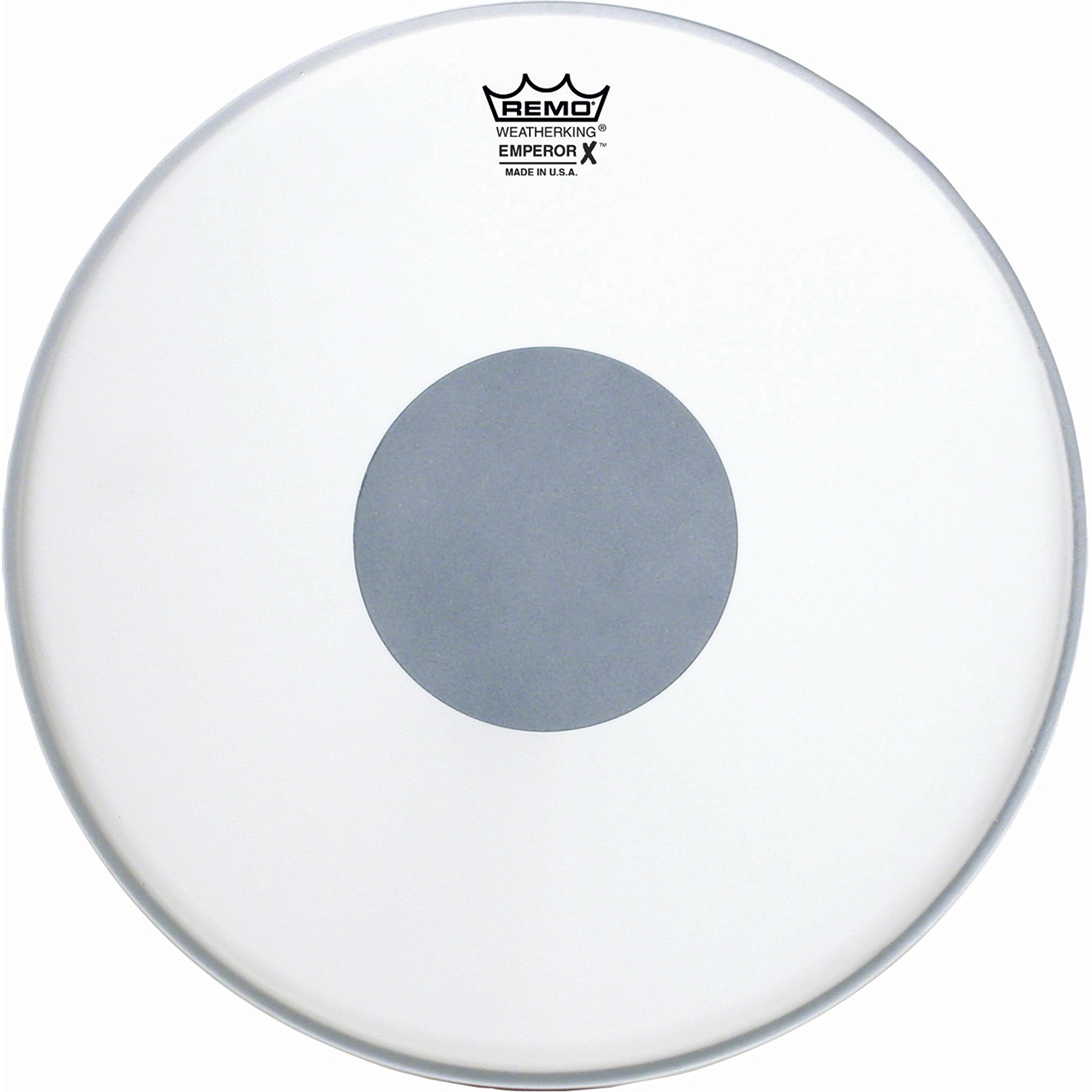 Remo Schlagzeugfell Emperor X weiss aufgeraut 13" BX-0113-10