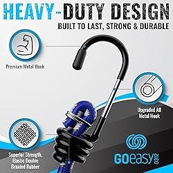 GOEASY0312 Premium Bungee Cords Heavy Duty - 20 pcs
