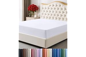 Utopia Bedding Queen Fitted Sheet - Bottom Sheet - Deep Pocket - Soft Microfiber - Shrinkage and Fade Resistant - Easy Care -1 Fitted Sheet Only (White)