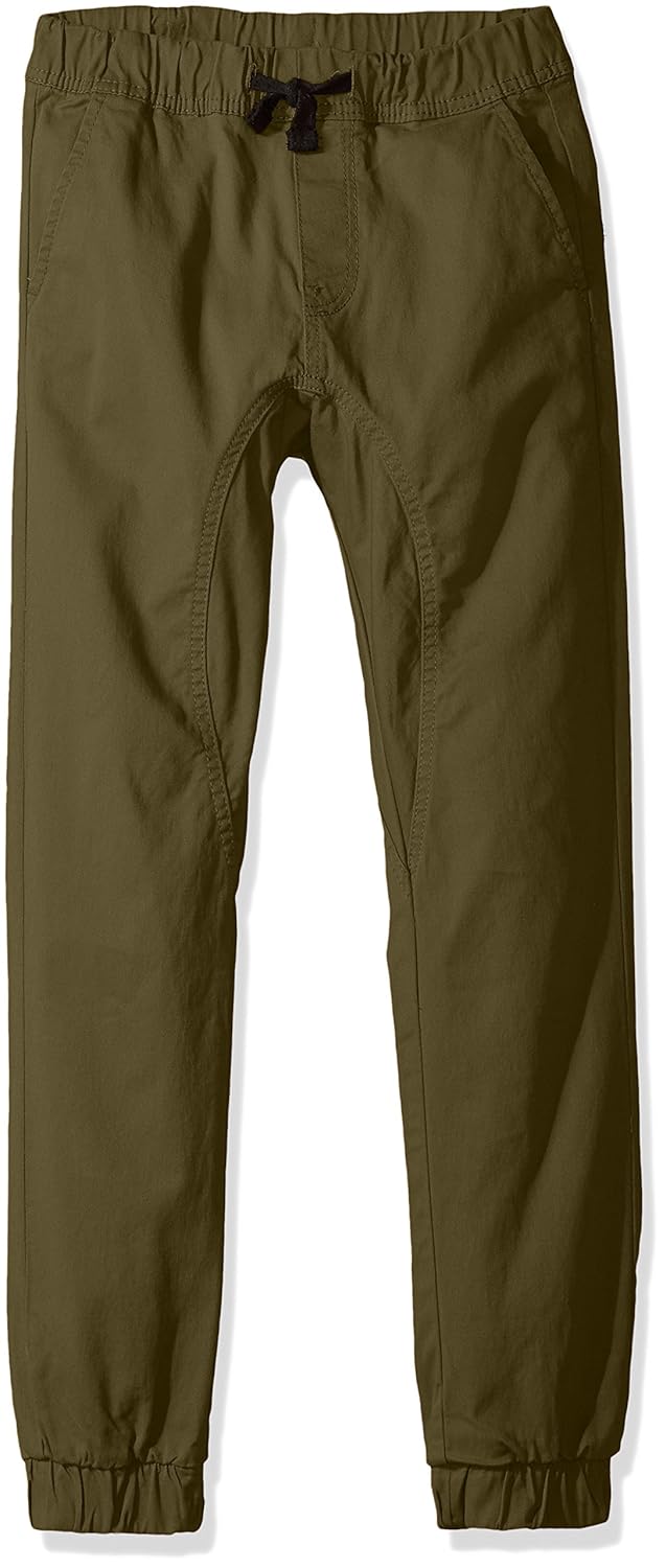 Southpole Boys Big Jogger Pants in Basic Stretch Twill Fabric