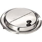 Winco INSH-11 Hinged Cover, 11-Quart | Hinged access for easy use, Great for Food Protection, Storage, Serving and Foodservice