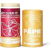 PAPR - Nature Powered, Clinically Proven, All Natural Deodorant in Zero Waste Paper Packaging (Bright Shiny Morning)