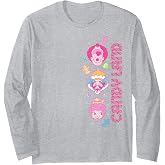 Candy Land Mr Mint King Kandy Princess Lolly Stack Big Logo Long Sleeve T-Shirt