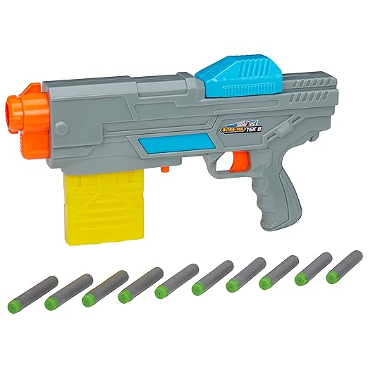 Buzz Bee Toys Ultra Tek 8 Blaster, Spielzeugpistole