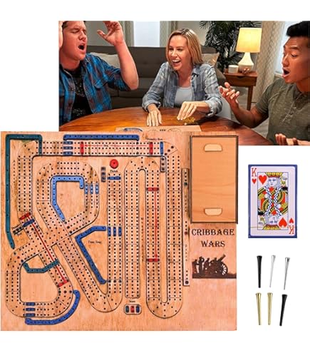 Gioco da Tavolo Cribbage Wars 2025 Nuovo