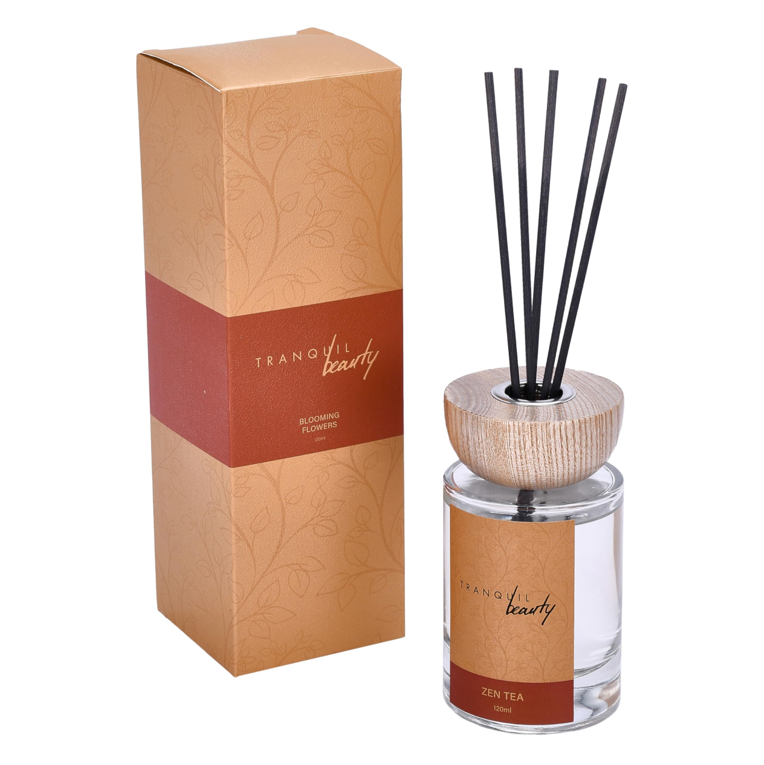 Tranquil Beauty Zen Tea Scented Reed Diffusers for Home - Fragrance ...