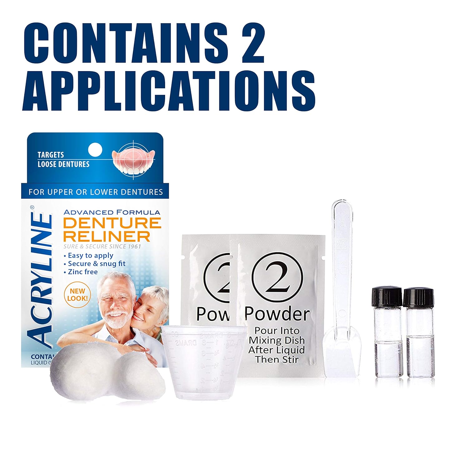 Acryline Advanced Formula Denture Reliner: Beauty