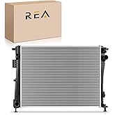 Engine Coolant Radiator Assembly with Transmission Oil Cooler Compatible with Chrysler Pacifica 3.6L 2017-2022, Voyager 3.6L 