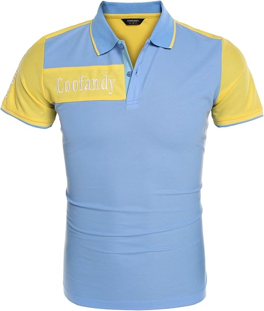 slim fit polyester polo shirts