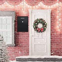 Yaocom Locking Mailbox with Key for Outdoor 12.2 x