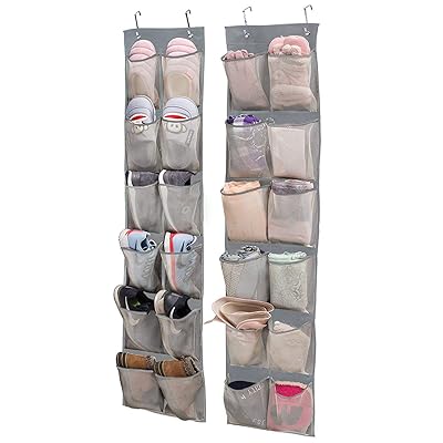 12 Large Pocket Hanging Shoe Organizer for Narrow Nigeria Ubuy