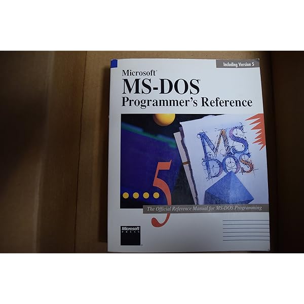 Microsoft MS-DOS Programmer's Reference: Microsoft Corporation Microsoft MS-DOS Programmer's Reference: Microsoft Corporation
