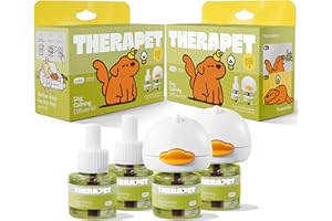 TherapetMD 2-Pack 60-Day Dog Calming Diffuser Kits - Dog Pheromone Diffuser for Stress, Destructive Behavior, Pee Accidents, 