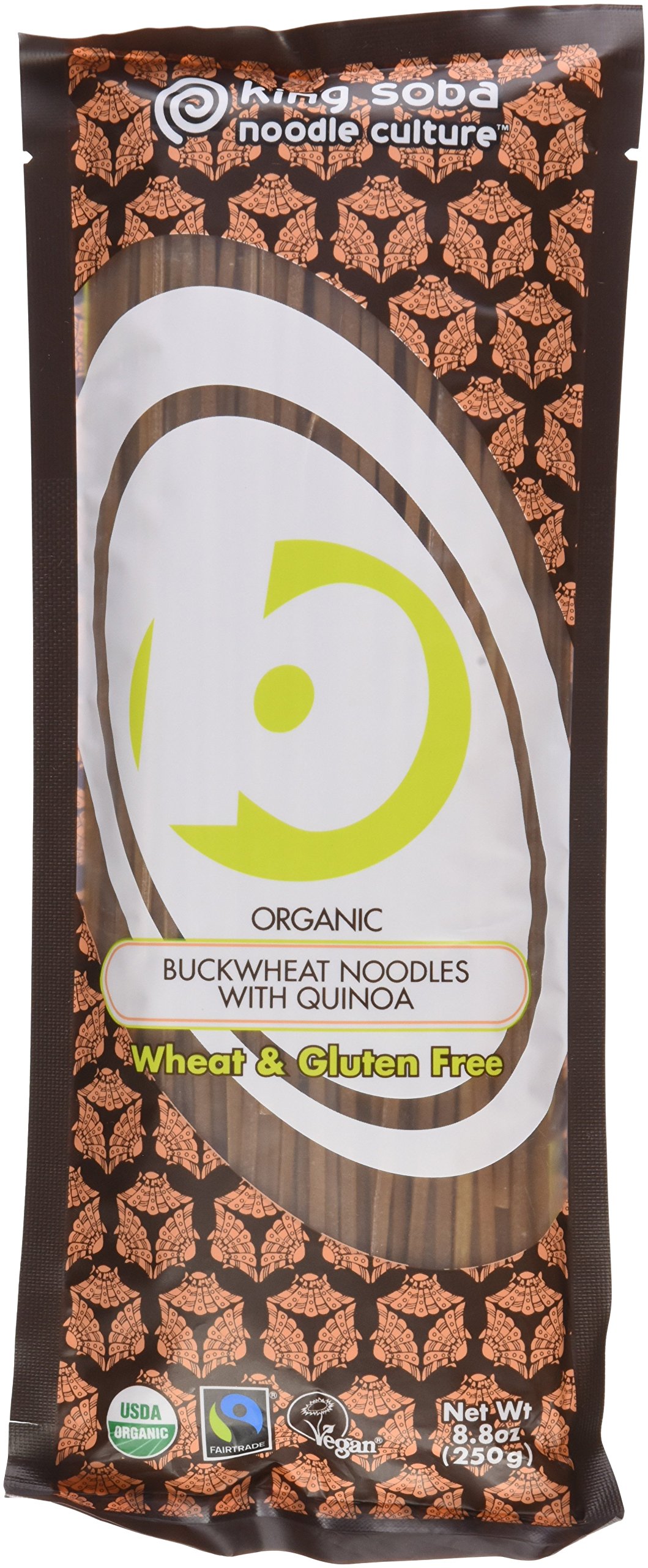 King Soba GlutenFree & Organic Buckwheat with Amaranth Spaghetti NoodlesFairtrade