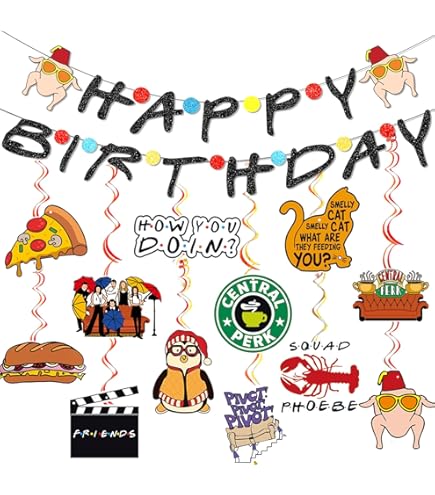 Kristin Paradise Cinema Happy Birthday Banner | 98 Inch Garland, Movie Night Party Decor