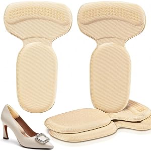 PHIXBEAR Heel Pads for Too Big & Loose Shoes, Heel Pain Relief, Stop Heel Slip and Blister, Large Heel Grips Cushion Inserts