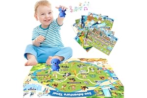 YOBEIC Educational Toys for 3 4 5 6 Year Old, 20 Interactive Toddler Learning Posters with Talking Pen, Preschool Learning Activities,Autism Sensory Toys for Kids,Birthday Gifts for Boys Girls