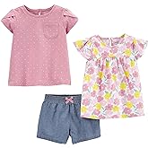 Simple Joys by Carter's baby-girls 3-piece Playwear Set