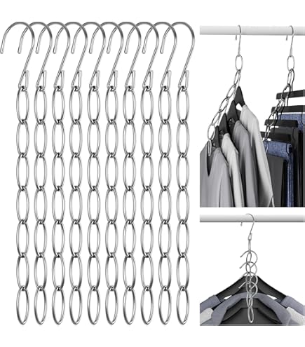 8-Hook Rotating Coat Rack – Space-Saving Wooden Hanger For Belts, Ties, Scarves & More - View #3