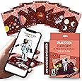 Solar System Flash Cards, with Augmented Reality App Included, Space, Planets, Universe, English and Spanish, Learning Toy, Learning Tool for Kids, School, Homeschol (Universe)