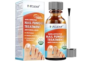 TOTCLEAR Nail Repair Liquid: Nail Fungus Treatment - For Toenail Extra Strength - Nail Repair Renew Damaged Discolored Foot Toenails Athletes Foot - 30ml (Liquid)