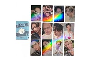 FOURBOM NI-KI Laser Cards 50pcs ENHYPEN Photocards ENHYPEN NI-KI Album Cards NI-KI Flash Card NI-KI Postcards ENHYPEN Merch