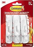 Command Utility Hooks Value Pack, Medium, White, 6-Hooks (17001-6ES)