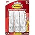 Command Utility Hooks Value Pack, Medium, White, 6-Hooks (17001-6ES)