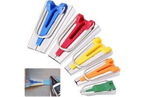 FITALA Fabric Bias Binding Maker,5 PCS Bias Tape Maker Bias Binding Tape Maker,Bias Tape Shaper for Sewing and Quilting,Bias Binding Maker for Accessories Clothes Household Clothing Stores