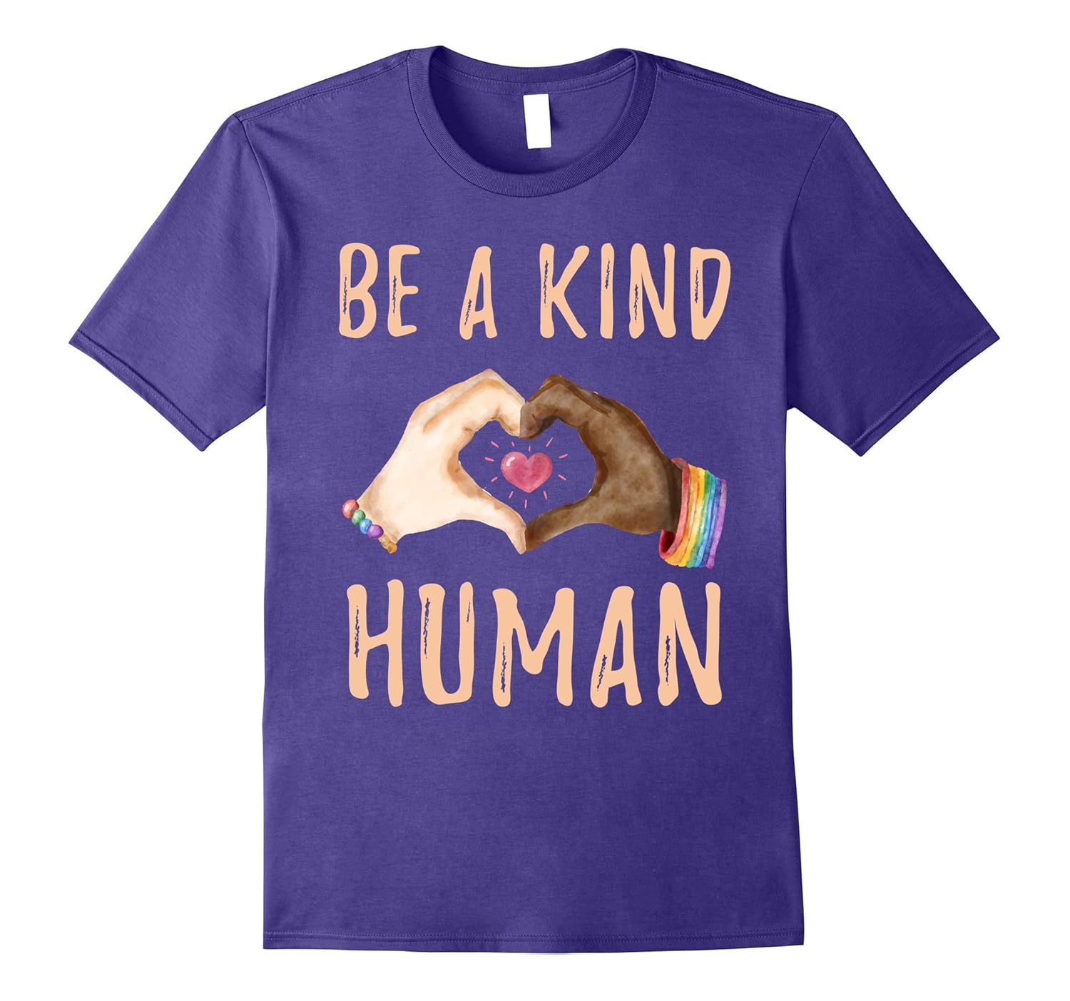 Be a Kind Human Anti Bullying T-shirt-ANZ