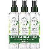 Herbal Essences Hair Spray Gel for Curly Hair, Styling Gel for Women, Touchable Hold, 5.7 Fl Oz (Pack of 3)