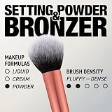 Real Techniques Ultra Plush Powder Brush Large Soft Vegan Cruelty Free view 2