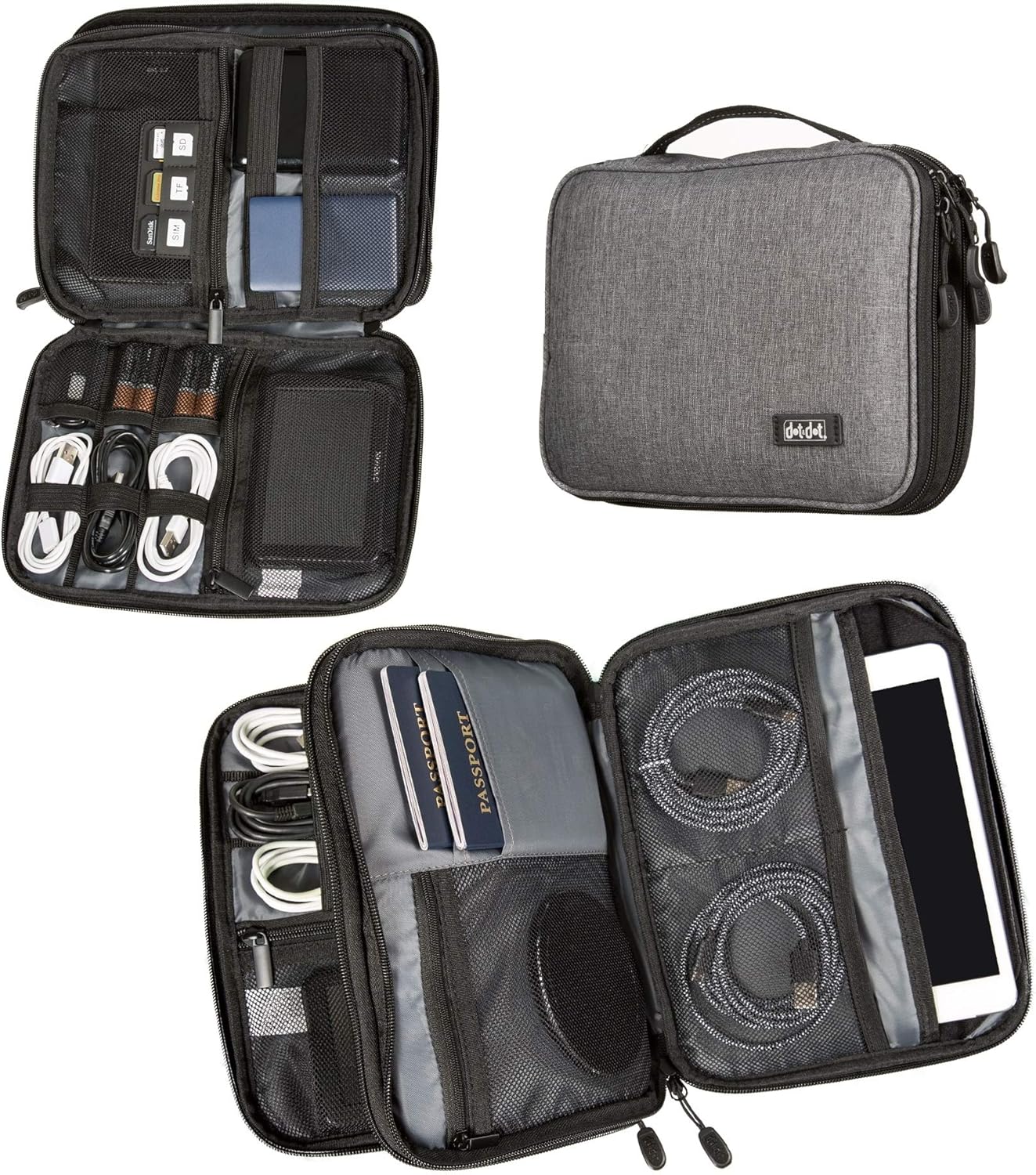 cell phone charger in carry on luggage