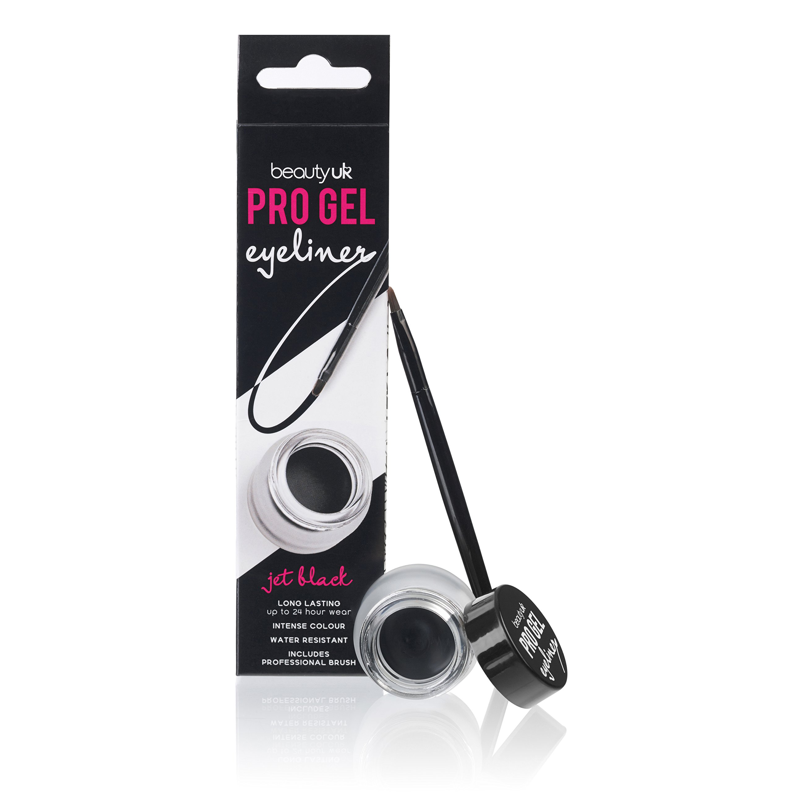 Beauty UK Cosmetics Pro Gel Eyeliner Number 1, Jet Black