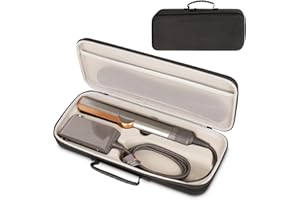 XINGFUDAO Travel Carrying Case Compatible with Dyson Airstrait/Hair Straightener, Airstrait HT01 Accessories Tools Hard Case, Waterproof Storage Bag