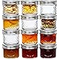 4 Oz Mason Jars Glass Mini Canning Jelly Jars with Airtight Regular Mouth Lids & Band, Quilted Crystal Jars for Jams…