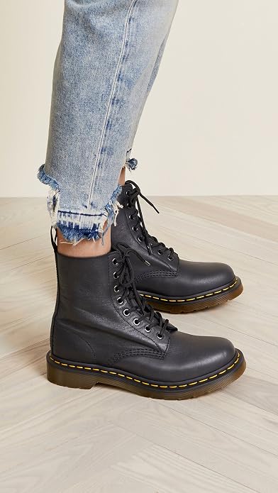 Dr. Martens 1460 Nappa Botas con Agujetas para Mujer